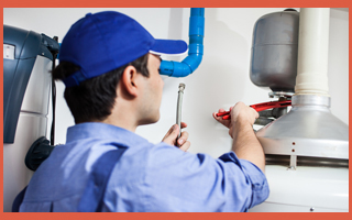 installing water heater